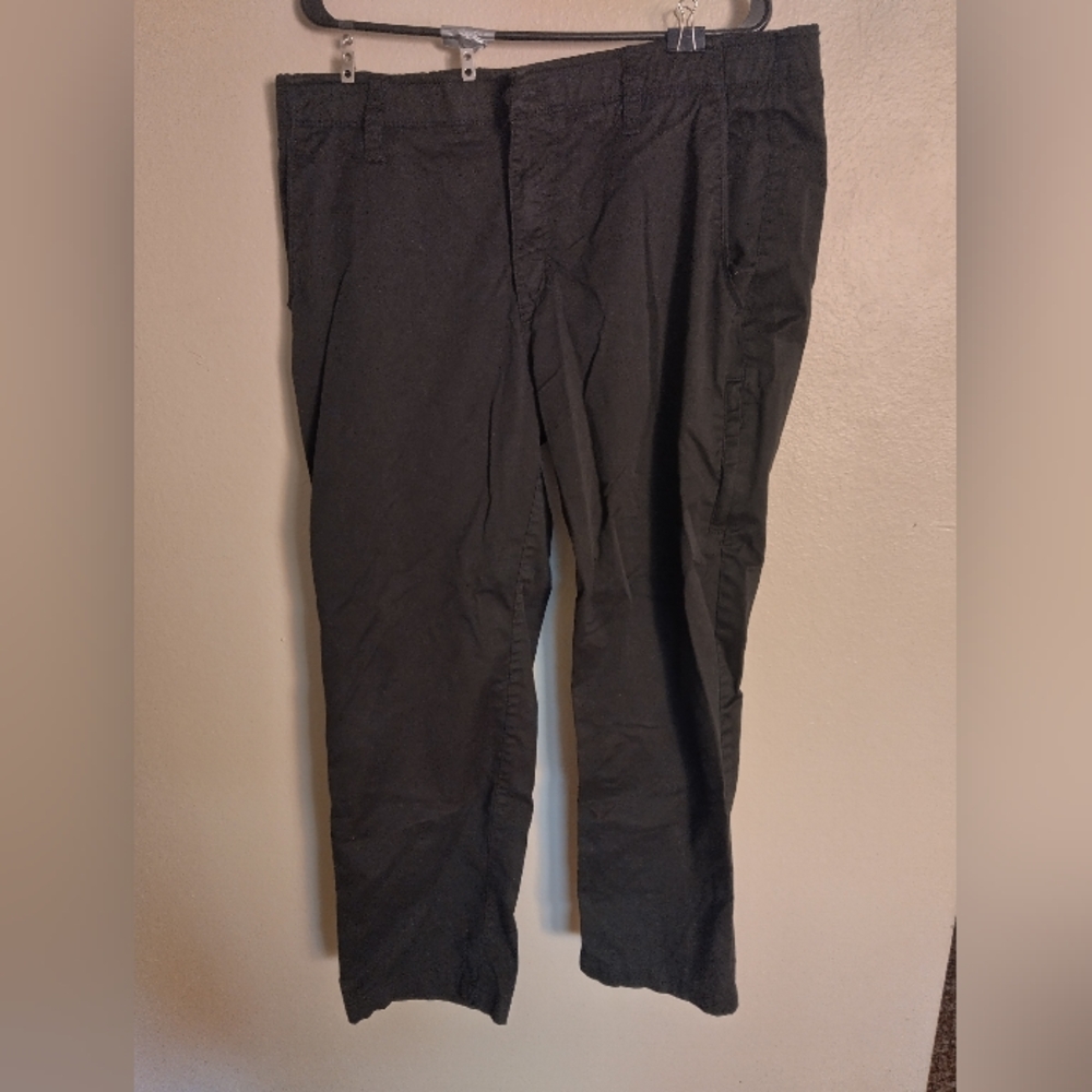 Men's Black Faded Glory Slacks 38X30